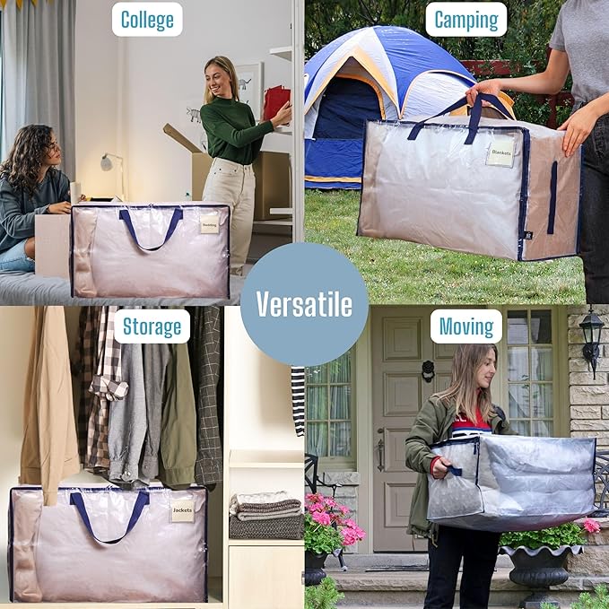 VENO 2 Pack Moving and Storage Bags, Heavy Duty, Alternative to Moving Boxes - Image 7