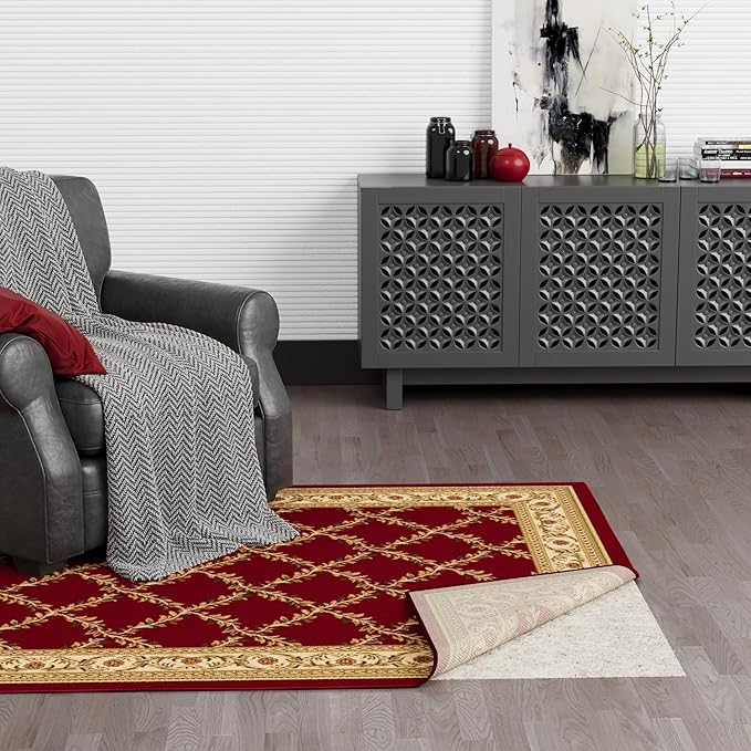 Ottomanson 2'7" x 7' Non-Slip Rug Pad Gripper 1/12 Inch Ultra Thin Dual Surface - Image 10