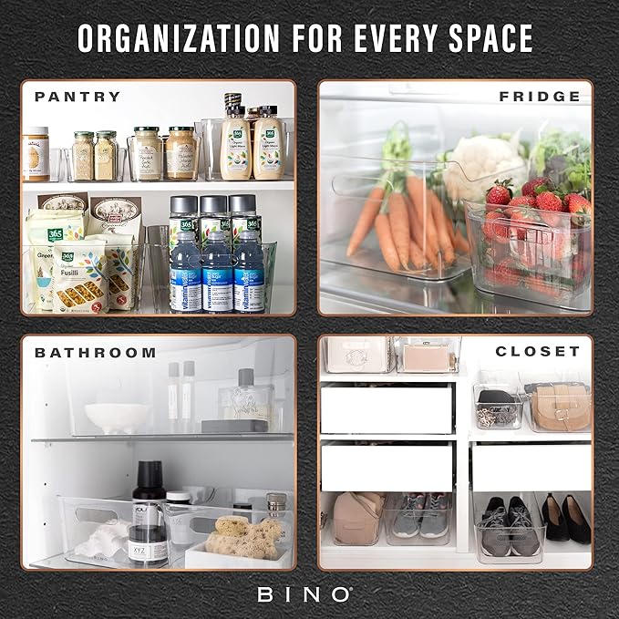 BINO | Plastic Organizer Bins, X-Large - Image 5