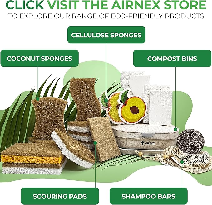 Biodegradable Natural Kitchen Sponge - Image 8