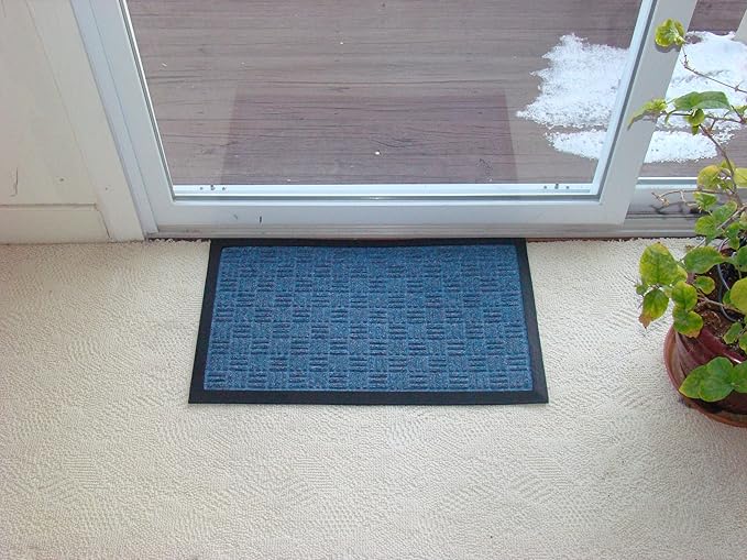 Kempf Water Retainer Entrance Mat, Indoor Outdoor Rubber Rug, Moisture Trapping - Image 2