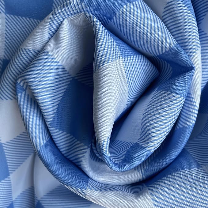 Waterproof Plaid Tablecloth Fabric - Image 7