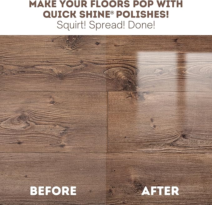 Quick Shine Ultimate Gold Clean + Polish Mop Kit | All-in-One 10 Pc Kit - Image 16