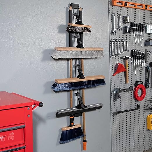SWOPT Garage Kit — Includes 48” and 60” Wooden Handles, Smooth Surface Push - Image 3