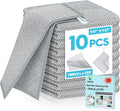 10 Pcs New Upgraded 3 Layers Non Scratch Wire Dishcloth, Wet & Dry by Unknown