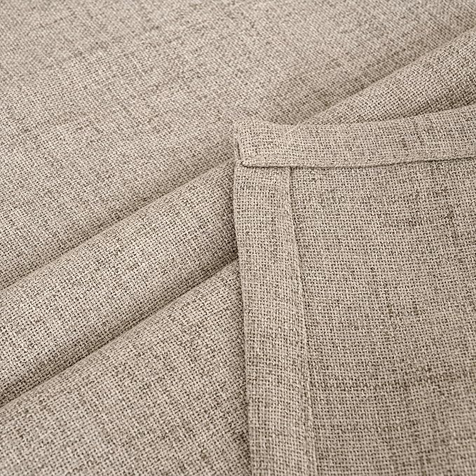 YoungsTex Dark Oatmeal Curtains 63 Inches Long - Image 8