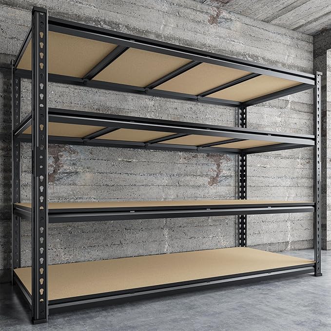59.8"W Metal Shelving 59.8"H Storage Shelves 2200LBS Garage Shelving Adjustable - Image 9