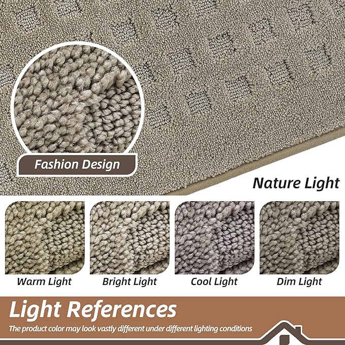 BEQHAUSE Waffle Door Mats Indoor 20"x32", Dog Mat - Image 7