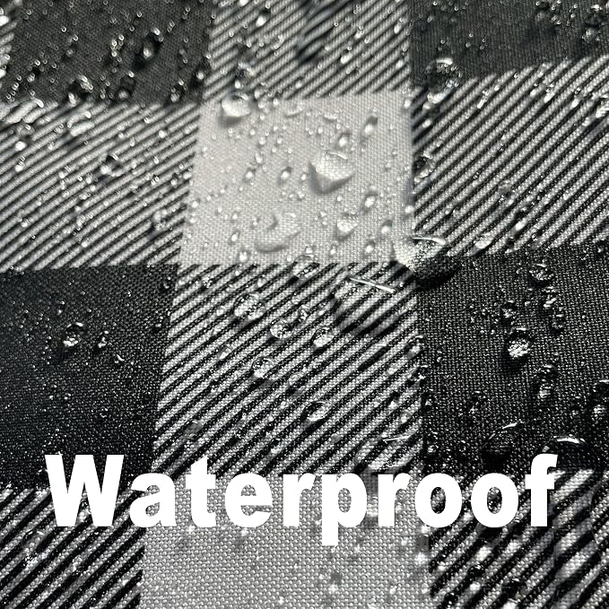 Waterproof Plaid Tablecloth Fabric - Image 3