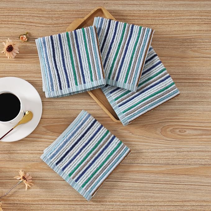 Oeleky Kitchen Dishcloths for Washing Dishes, Ultra Absorbent Dish Rags - Image 8