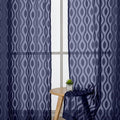 Aiyufeng Navy Blue Curtains by Aiyufeng