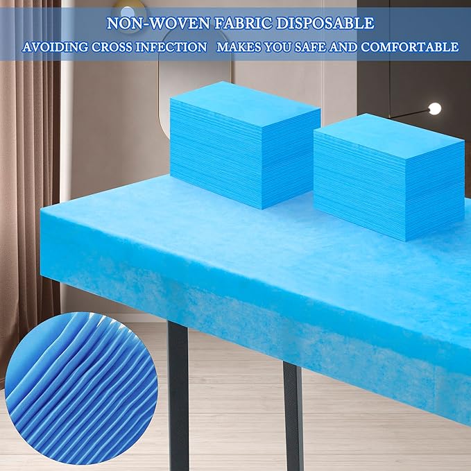 200 Pcs Disposable Bed Sheets 31" x 71" Massage Table Sheets Non Woven Fabric - Image 5