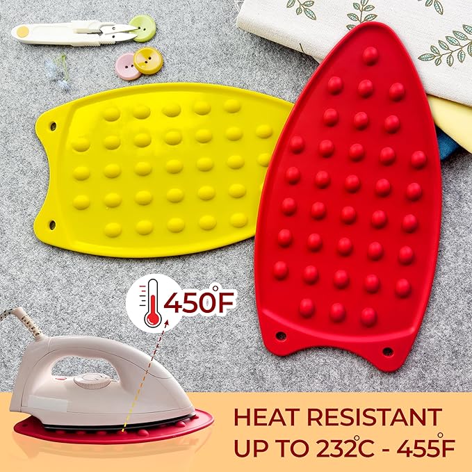 Savina Silicone Rest Pad for Ironing Board. Heat Resistant Pad, Thicker - Image 4