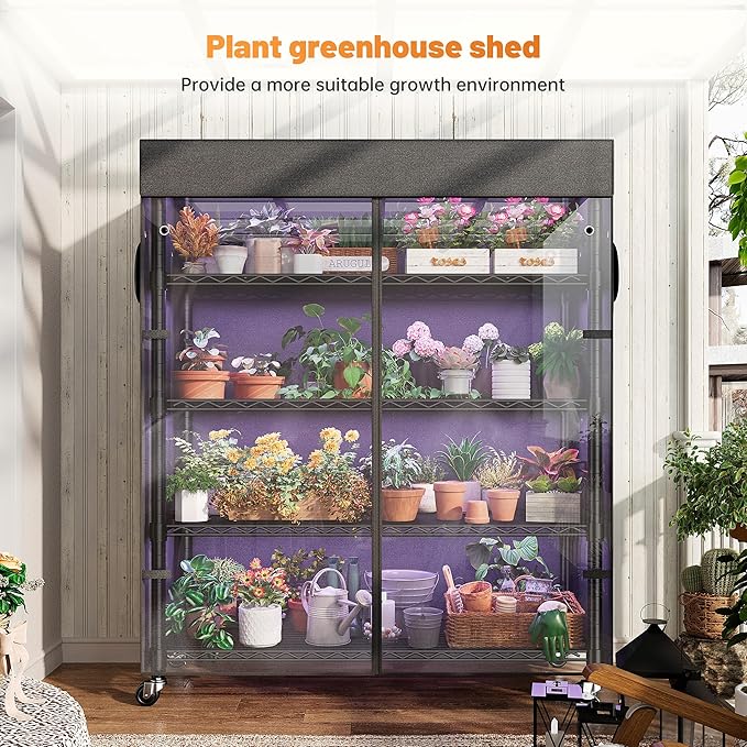 REIBII 72.8" H Storage Shelves - Image 7