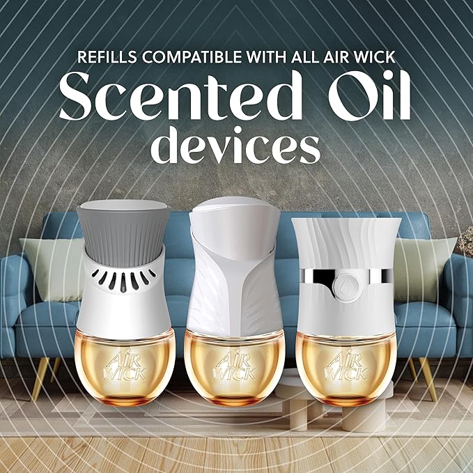 Air Wick Plug In Advanced Scented Oil, Glistening Snow + Frosted Mint, Air - Image 6
