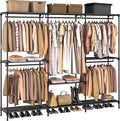 Clothes Rack, Portable Closet, 80.7 Inch Extra Large Capacity Wardrobe Closet by Unknown