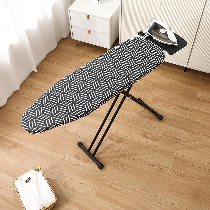 caius Ironing Board with Steam Iron Rest, Compact and Space Saver Iron Board - Image 3