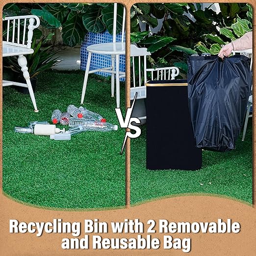 efluky Recycling Bin for Kitchen 26 Gallon, 100L Recycle Bin - Image 3