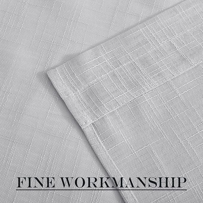 NICETOWN Side Door Curtains for Small Window, Rod Pocket French Window Curtains - Image 7