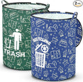 2 Pack Collapsible Trash Can Camping by Memorywuu