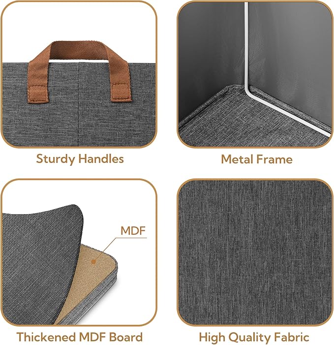 GRANNY SAYS Storage Baskets for Shelves, Closet Organizer Bins, Clothes Storage - Image 4