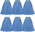 Matthew Cleaning 24oz 6Pack Cotton Floor Mop, Cotton Looped-Open String Heavy by MATTHEWCLEANINGPRODUCTS