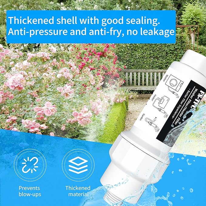 FS-TFC Inline Sediment Anti-Scale Filter Reusable 3/4" GHT Water Hose Filter - Image 7