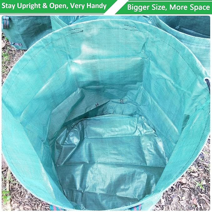 Standard 2-Pack 16 Gallon Yard Lawn Garden Bags - Image 5