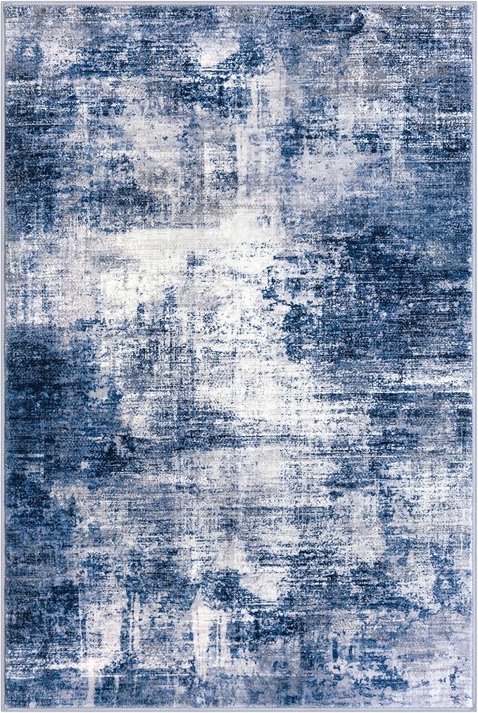 IOHOUZE Abstract Area Rug 4x6 Ft Washable Rugs - Image 9