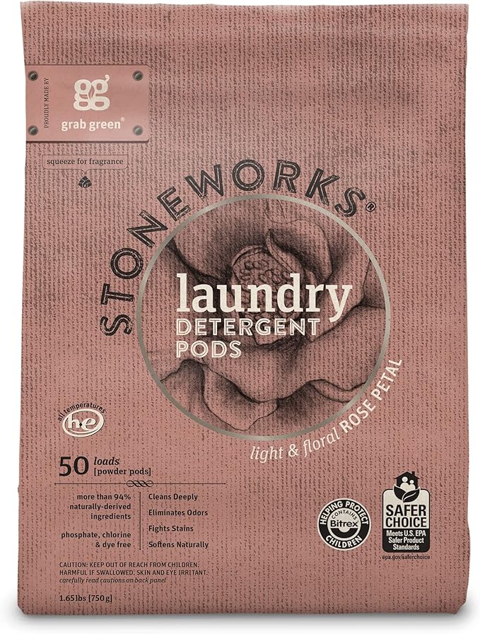 Grab Green Stoneworks Laundry Detergent Pods and Dryer Sheet Bundle - Image 3