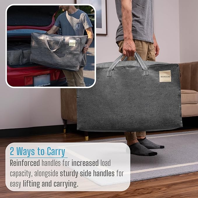 VENO 10 Pack Moving and Storage Bags, Heavy Duty, Alternative to Moving Boxes - Image 6