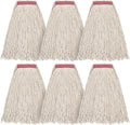 Matthew Cleaning 20oz 6Pack Cotton Floor Mop, Cotton Looped-Open String Heavy by MATTHEWCLEANINGPRODUCTS