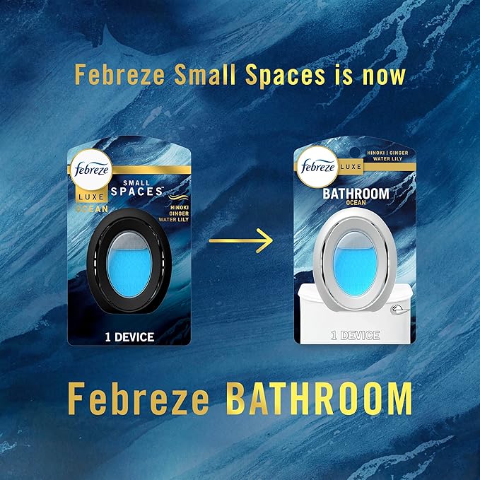 Febreze Bathroom Air Freshener, Odor-Fighting, Plug In Alternative, Air - Image 9