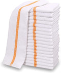 New Cotton Blend White Restaurant Bar Mops Kitchen Towels by GOLDTEXTILES
