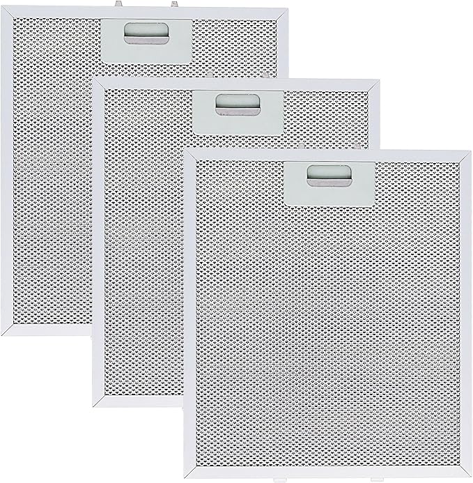  W10169961A Aluminum Range Hood Filters Replacement 3 Pack 10.5 x by WADOY