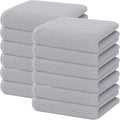 Homaxy 100% Cotton Waffle Weave Kitchen Dish Towels, Ultra Soft Absorbent Quick by Homaxy