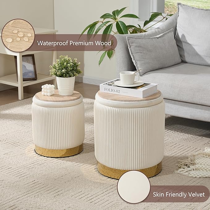 Royal Windsor Round Ottoman - Image 6