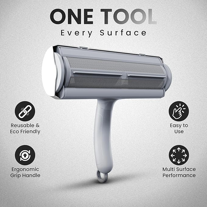 CALMZY Pet Hair Removal Tool, Reusable Lint Roller - Image 4
