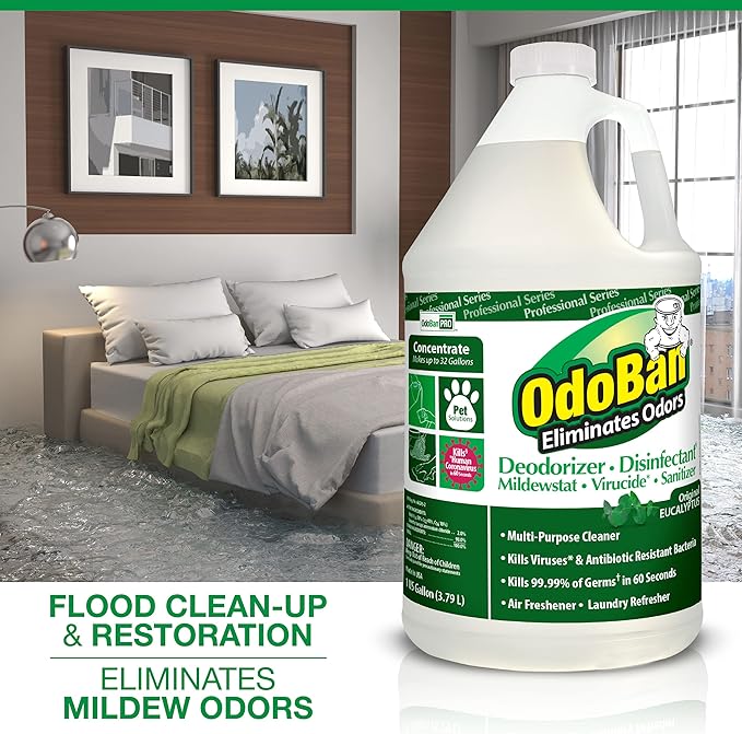 OdoBan Professional Disinfectant and Odor Eliminator Concentrate, 1 Gallon Each - Image 4