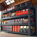 2500LBS Storage Shelves, 60.1" W Garage Shelving Heavy Duty, Adjustable Metal by Unknown
