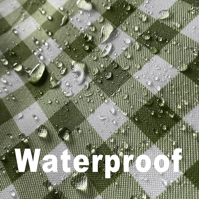 Classic Gingham Tablecloth Fabric - Image 3
