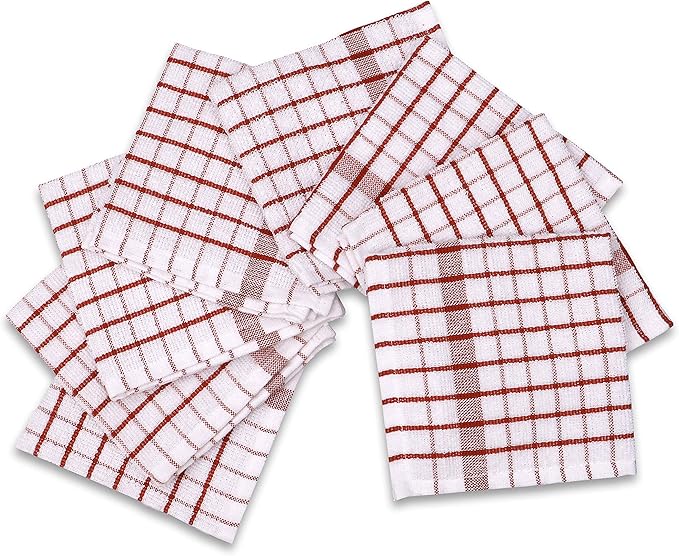 AMOUR INFINI Kitchen Dish Cloths Set of 8 - Image 4