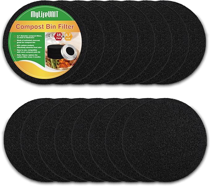 MyLifeUNIT 16 Pack Charcoal Filter - Image 2