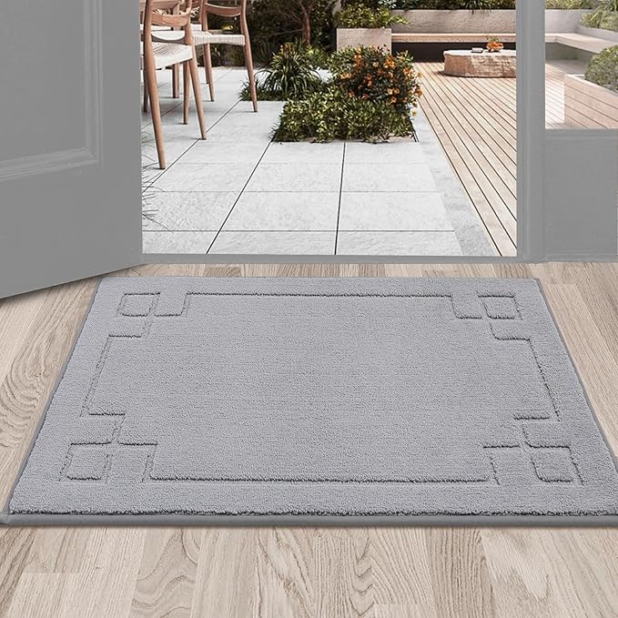 BEQHAUSE Door Mat 24" x 36", Non-Slip Door Mats Indoor Entryway Rugs Washable - Image 9