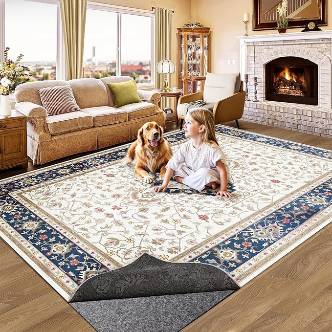 Non-Slip Rug Pads 1/4” Thick, 7x10Ft Waterproof Rugs Non Skid Rug Pad - Image 8
