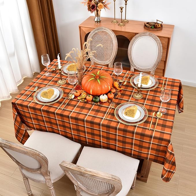 Gingham Tablecloth Fabric - Image 7