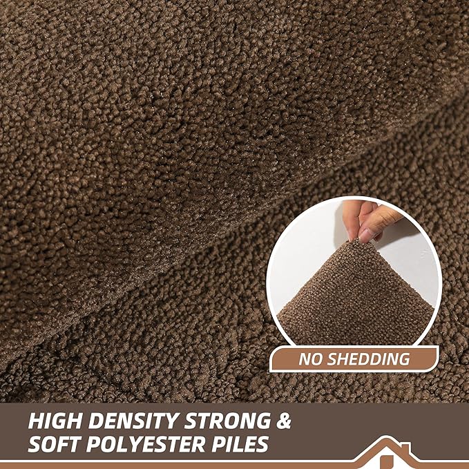 BEQHAUSE Door Mat 24" x 60", Non-Slip Door Mats Indoor Entryway Rugs Washable - Image 5