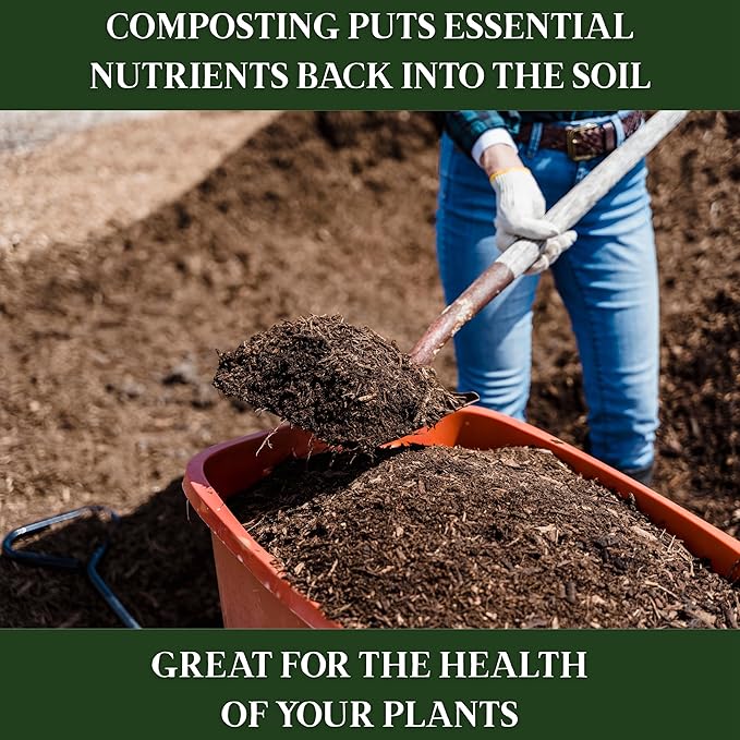 Bamboozle Countertop Compost Bin Kitchen | 1 Gallon | Odorless Composting Bin - Image 8