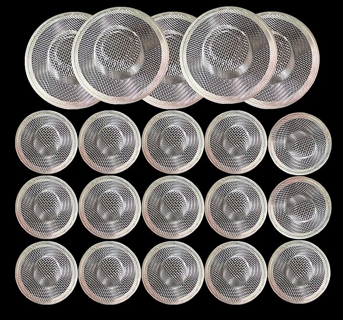 20PCS Stainless Steel Slop Basket Filter Trap, 2.75" & 4.41" Bathroom Sink - Image 7