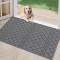 REFETONE Indoor Doormat, Front Back Door Mat 36"x59" Absorbent Rubber Backing by Refetone